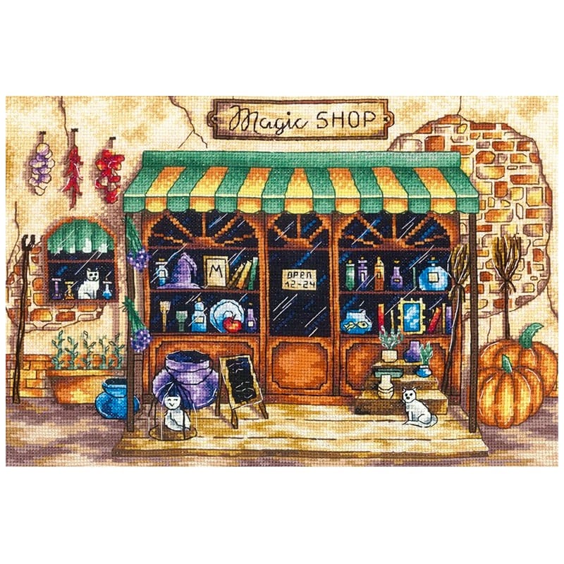 (image for) Magic Shop Counted Cross Stitch Kit